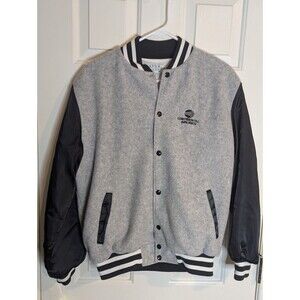 CONTINENTAL AIRLINES VINTAGE 80's Artex Baseball Style Jacket Size Medium